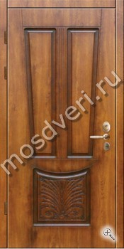 Одностворчатая дверь для квартиры с МДФ и виноритом - купить от производителя Мосдвери Одностворчатая дверь для квартиры с МДФ и виноритом