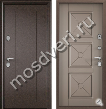 Входная дверь со скрытыми петлями черного цвета - купить от производителя Мосдвери Входная дверь со скрытыми петлями черного цвета